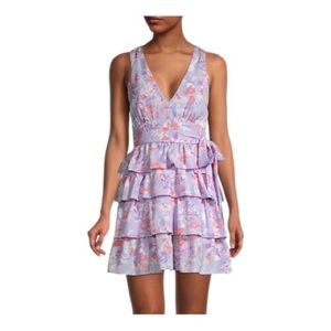 Likely Lavender Floral Dress